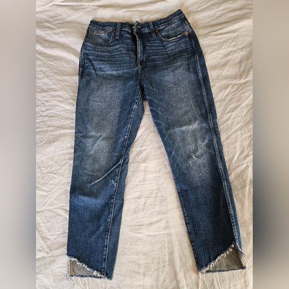 Madewell Denim - Classic Blue Denim Jeans Madewell 10" High Waist Size 32